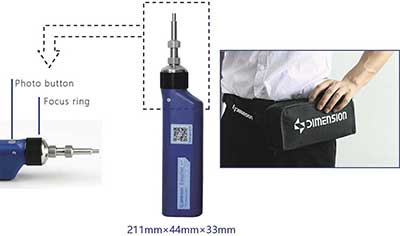 EASYGET WIFI Handheld Wireless Fiber End Face Inspector