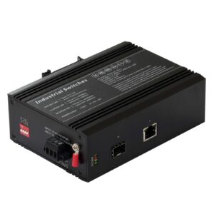 Industrial Ethernet Switch, PoE, 1000Base-X to 10/100/1000Base-T