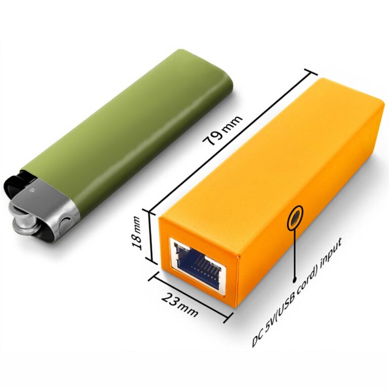 1G Micro media converter: SFP port // RJ45