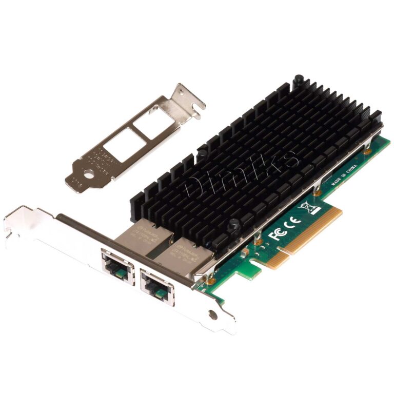 10G/1G Network Server Adapter 2x 10G RJ45 (Intel X540)