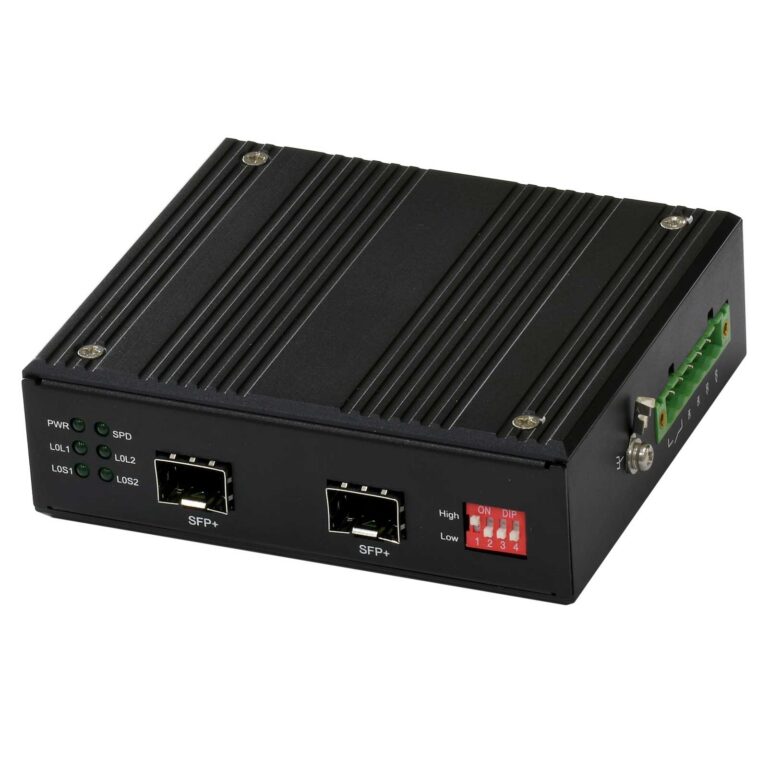 Industrial 10G SFP+ OEO Converter (3R Repeater)