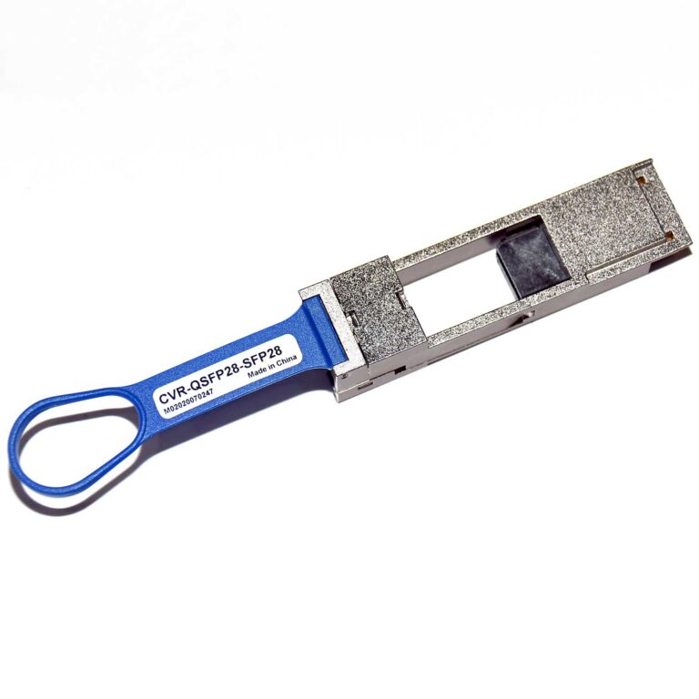 QSFP28 => SFP28 converter adapter 100G/25G interfaces.