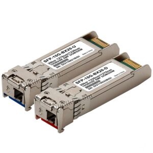 SFP+ 10G WDM (BiDi) modules, transceivers